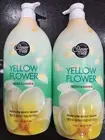 2 PACK SHOWER MATE YELLOW FLOWER FREESIA & JASMINE PERFUME BODY WASH 40.57 FL OZ