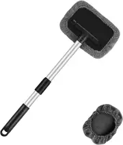 Retractable Car Windscreen Cleaner Tool, Car Window Cleaner inside Kit with Wash
