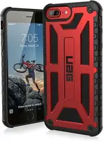 【美國代購-現貨】UAG IPHONE 8 7 6S PLUS 5.5寸 MONARCH FEATHER LIGHT RUGGED軍用防摔護套 CRIMSON