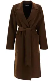 [DYNAMIS STUDIO] DYNAMIS STUDIO long milan coat 40 Brown