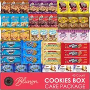 45 Count Individually Wrapped Cookie Variety Pack - Gourmet Snack Gift Box