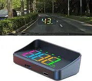 BLLYOGU Car GPS Head Up Display Speedometer HUD Digital Windshield Projector Speed Meter KM/H & MPH Speed Unit for All Car Models