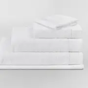 Sheridan Belford Towel Range - Bath Sheet in White Cotton