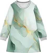 [Caihoyu] Little Girls Thanksgiving Dresses Toddler Kids Stylish Party Dresses, Multicolor14, 6 Years