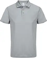 [SOL'S] SOLS Unisex Adult Pitcher Recycled Polyester Polo Shirt (UK Size: XS) (Pure Grey)