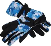 [HONMEET] 1 Pair Touchscreen Ski Gloves Running Mittens Hand Warmers Gloves Waterproof Gloves for Men Winter Gloves for Men Winter Work Gloves Warm Gloves for Men Cotton