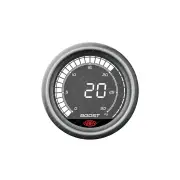 SAAS Boost Gauge Diesel 0-30psi 52mm Muscle Digital Series Dimmable Backlighting