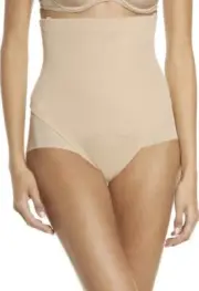 New Women's HONEYLOVE Nude SuperPower Brief Size 1x With Straps