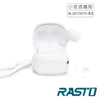 在飛比找momo購物網優惠-【RASTO】RS51 小耳洞專用TWS真無線藍牙5.3耳機