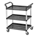 台灣製附發票 KT-818F 多用途手推三層工作車 手推車 收納車 工具車 置物車 送餐車 回收碗盤 (3.8折)