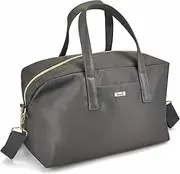 [ROCK] Kensington Holdall Underseat Cabin Travel Bag - Ryaniair Carry-On Compliant, Padded Shoulder Strap & Lockable Zips - 40 x 20 x 25 cm 20L Capacity