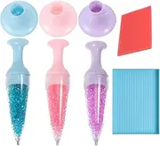 Tools - Gem Art Pens, Rhinestone Picker Tools | Accessories Kit for Embroidery, Cross, Nail Art, Rhinestone Crafts with Tray and Glue Clay