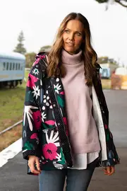 Pollen Floral Raincoat--ELM-8173003