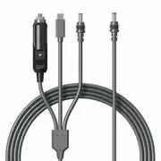 3 in 1 Starlink Mini Cable 3M,High-Speed USB C/Car Charger/DC to DC Replacement Cable,Waterproof Extension Power Cable Accessories