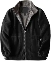 [Generic] Mens Lightweight down Coats Autumn And Winter Insulation Fleece Fleece Jacket Trend Mens Winter Coat Size 1x