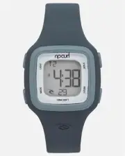 Rip Curl CANDY2 DIGITAL SILICONE WATCH Waterproof Surf Watch - A3126G Steel Grey