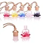 5PCS Car Hanging Bottle Pendant Empty Perfumes Aromatherapy Refillable Diffuser