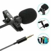 Lavalier Microphone Omni Directional Condenser Microphone 3.5mm AUX GL-119 Mic