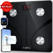 RENPHO Bluetooth Body Fat Scale Smart BMI Digital Weight Analyzer w/ App