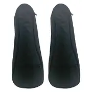 2PK Tribute 21" Padded Ukulele Gig Bag w/ Zip Up Pocket Black