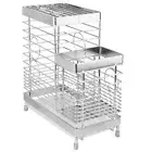 Silverware Drying Rack Kitchen Chopsticks Rack Utensil Cutlery Holder