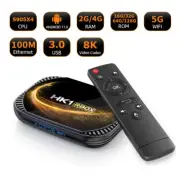 HK1 RBOX X4S TV BOX S905X4 Android 11.0 4GB/128GB 8k 5G WIFI Media Player