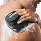 Silicone Body Scrubber Shower Exfoliating Bath Brush Sponge Washing Massage