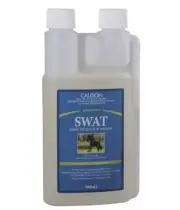 Pharmachem Swat 250ml 500ml (Brute Horses) Equine Insecticide For Flies Wipe On