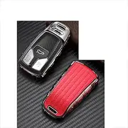 FLJKCT Soft TPU Key Cover Case Remote Key Cover,for Audi A4 Allroad B9 Q5 Q7 TT TTS 4M 8S 2016 2017 2018