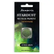 Stamperia Stardust Metallic Pigment 0.5g - Astral Green*
