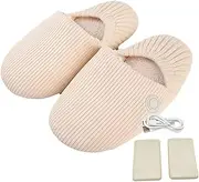 [Generic] Heated Slippers Three Temperature Control Safe And Assured Intelligent Constant Temperature Hiddens Battery Bag