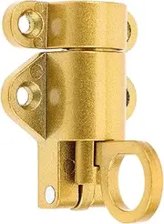 Gogogmee Aluminum Alloy Door Spring Bolt with Self Closing Mechanism for Solid Aluminum Doors and Windows Durable Security Lock for Home and Office Use Easy Operation and Reliable
