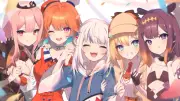 Anime virtual youtuber watson amelia takanashi kiara Playmat Gaming Mat