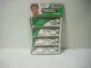 Mens Reading Glasses 4 Pair blister pack +1.25