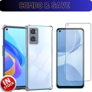 For OPPO A16 A32 A33 A36 A53s A54 A74 A76 A93 A94 A95 5G Heavy Duty Clear Case