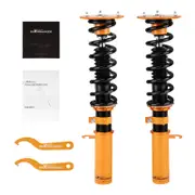 [MaXpeedingrods] Compatible for BMW X5 E53 2000-2006 2002 2003 2004 2005 2x Front Coilover Shocks and Springs Lowering Kit