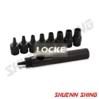 在飛比找蝦皮購物優惠-▲LOCKE汽車工具 機車工具 機械工具///更換式皮帶沖組