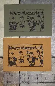 Magrudergrind Patch Punk Crust Doom Man the Bastard Kill the Client Hellnation