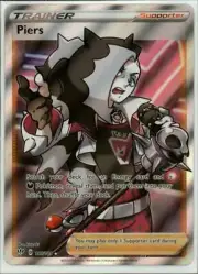 (SWSH03-187) Piers FULL ART Pokemon Darkness Ablaze Card # 187