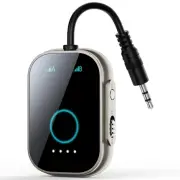 Bluetooth Transmitter Receiver for TV, 2-in-1 Bluetooth 5.3 Adapter for Airpl...