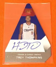 2013/14 Crown Royale TREY THOMPKINS RC AUTO 27/49 Clippers Panini's Choice Award