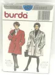 Burda Pattern #4920 - Ladies Jacket Coat (Sizes 12-22)