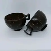 Coconut Shell Mug Handmade Shell Cup Tea Natural Mug Coffee Crafts Craft New