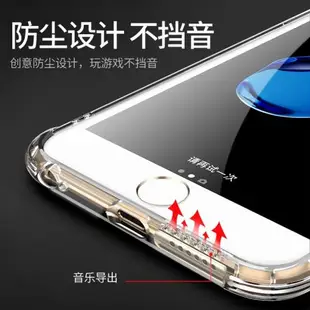 適用蘋果6splus手機殼6s新款iPhone6硅膠6plus氣囊全包防摔透明軟殼女潮男六全包邊潮牌i6P個性創意sp保護套