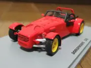 exhibited 1 43 Mini Car Donker Boot Donkervoort D8 Open Red Red SPARK REPLI