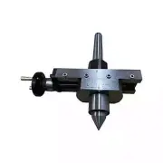 Lathe Taper Turning Attachment Cross Slide MT3 Shank With Revolving Live Center