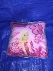 (New) Pink Barbie Speaker Pillow, Mattel, Use with any Media Player, 3.5mm audio