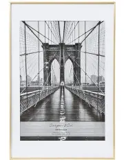 [Cooper & Co] Premium Metallicus Photo Frame 60x90cm Matt to 50x70cm in Gold