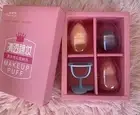 Gift Set 3 Sponge+1 Holder Beauty Makeup Blender Cosmetic Puff Foundation Set