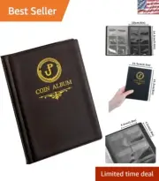 Perfect Gift: Coin Album for Half Dollar & Tokens - Classic Outer Space Theme